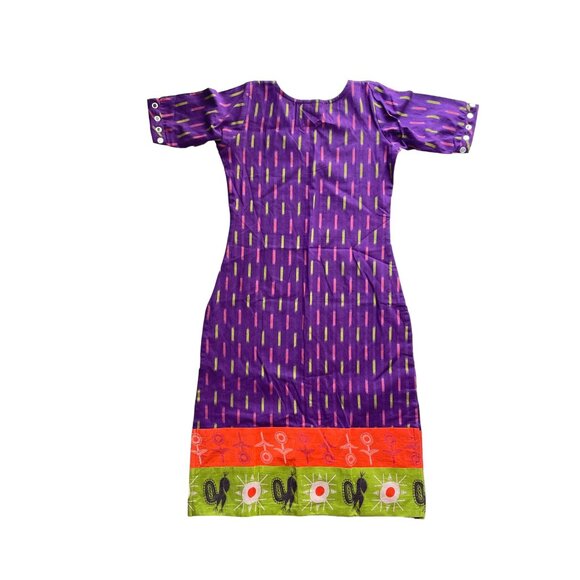 NWT UDD SHEESHA PURPLE DRESS & DUPATTA Salwar (SET OF 3) Women's size S Small - Picture 6 of 15